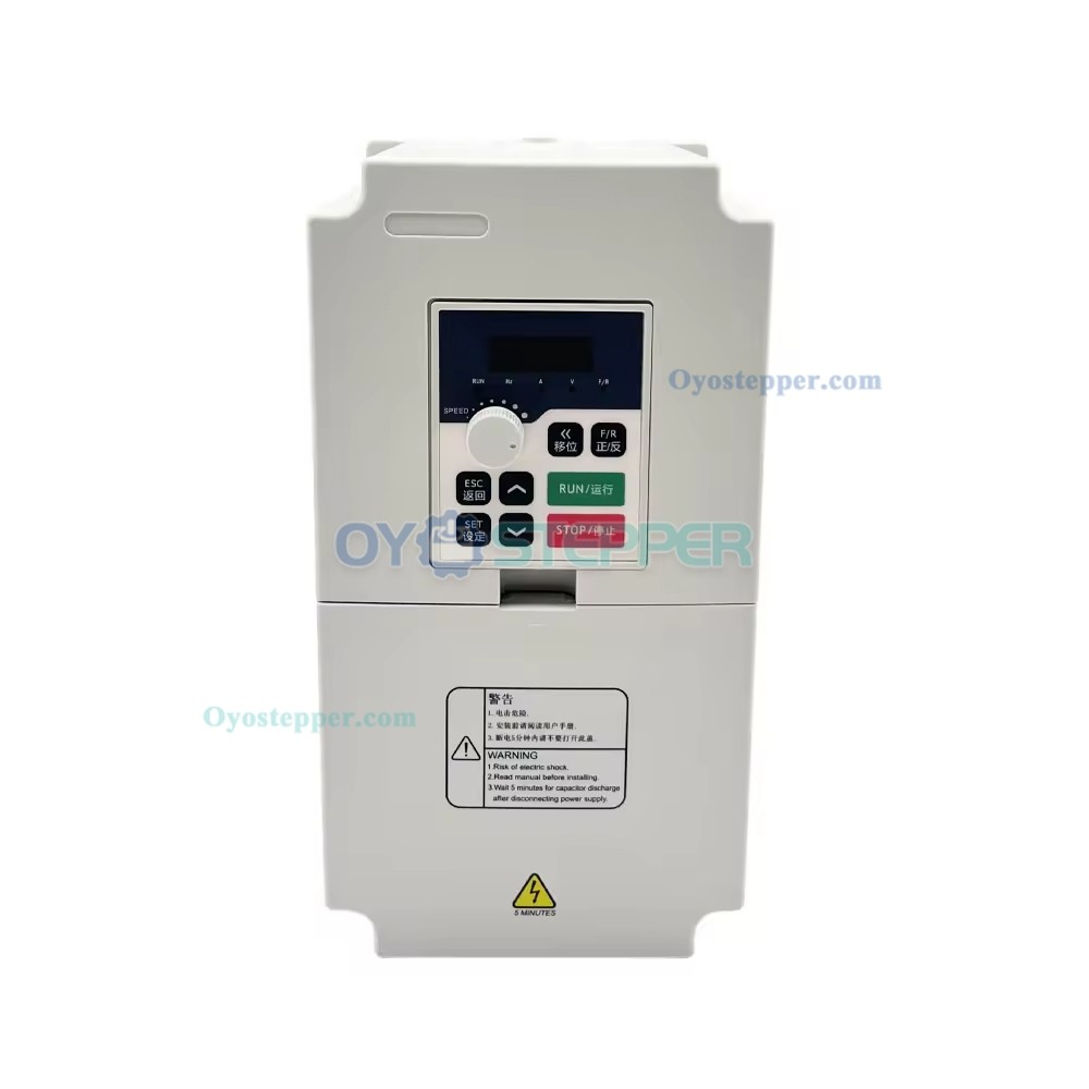 5.5KW 220V/380V VFD Variable Frequency Drive Frequency Inverter for CNC Spindle Motor and Engraving Machine